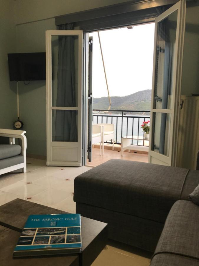 Beautiful View Of Poros Villa Galatász Kültér fotó