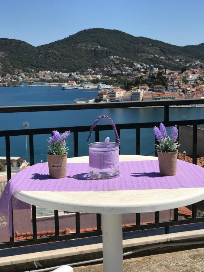 Beautiful View Of Poros Villa Galatász Kültér fotó