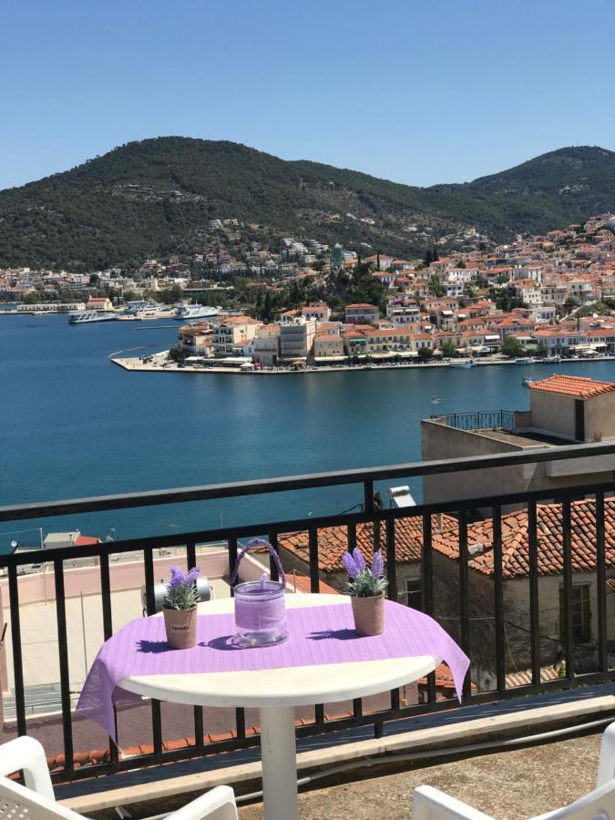 Beautiful View Of Poros Villa Galatász Kültér fotó